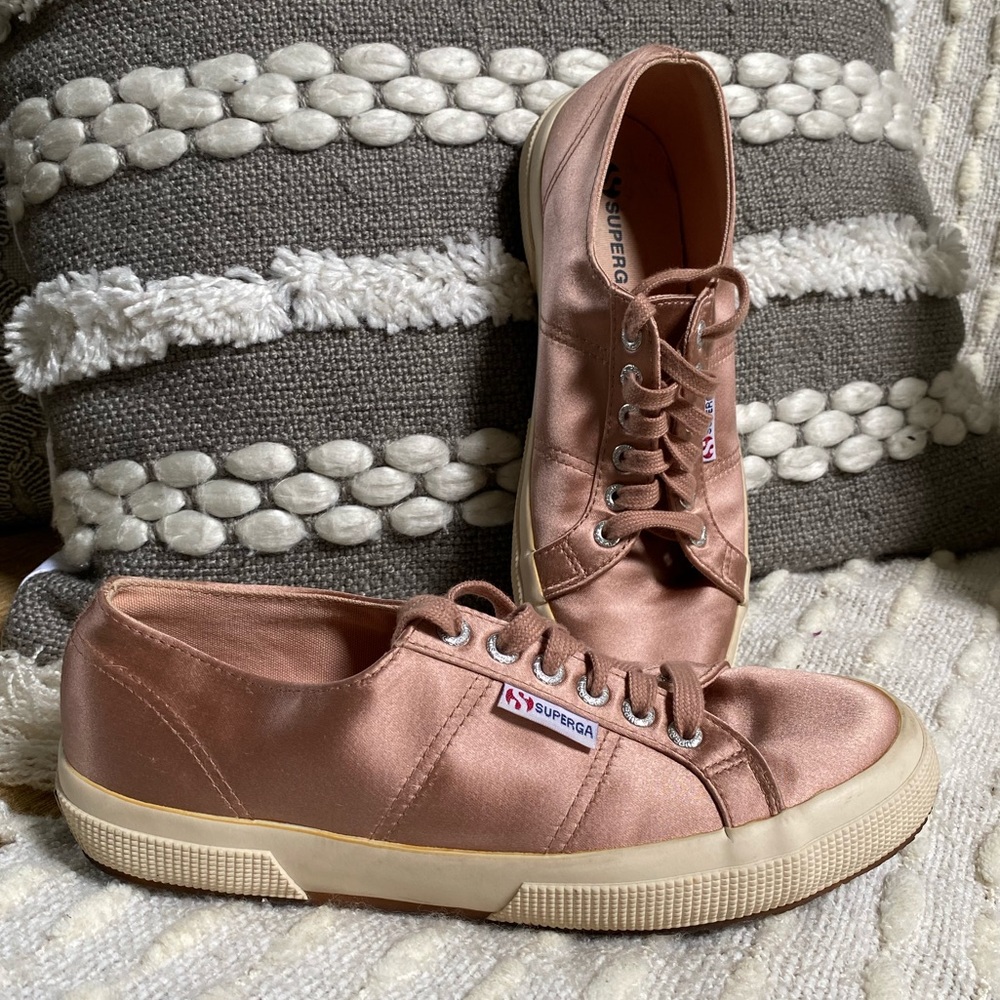 {Superga} Satin Cotu Classic Sneaker - image 2